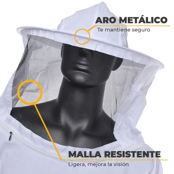 Chamarra Con Velo y Bolsillo - Imagen 8